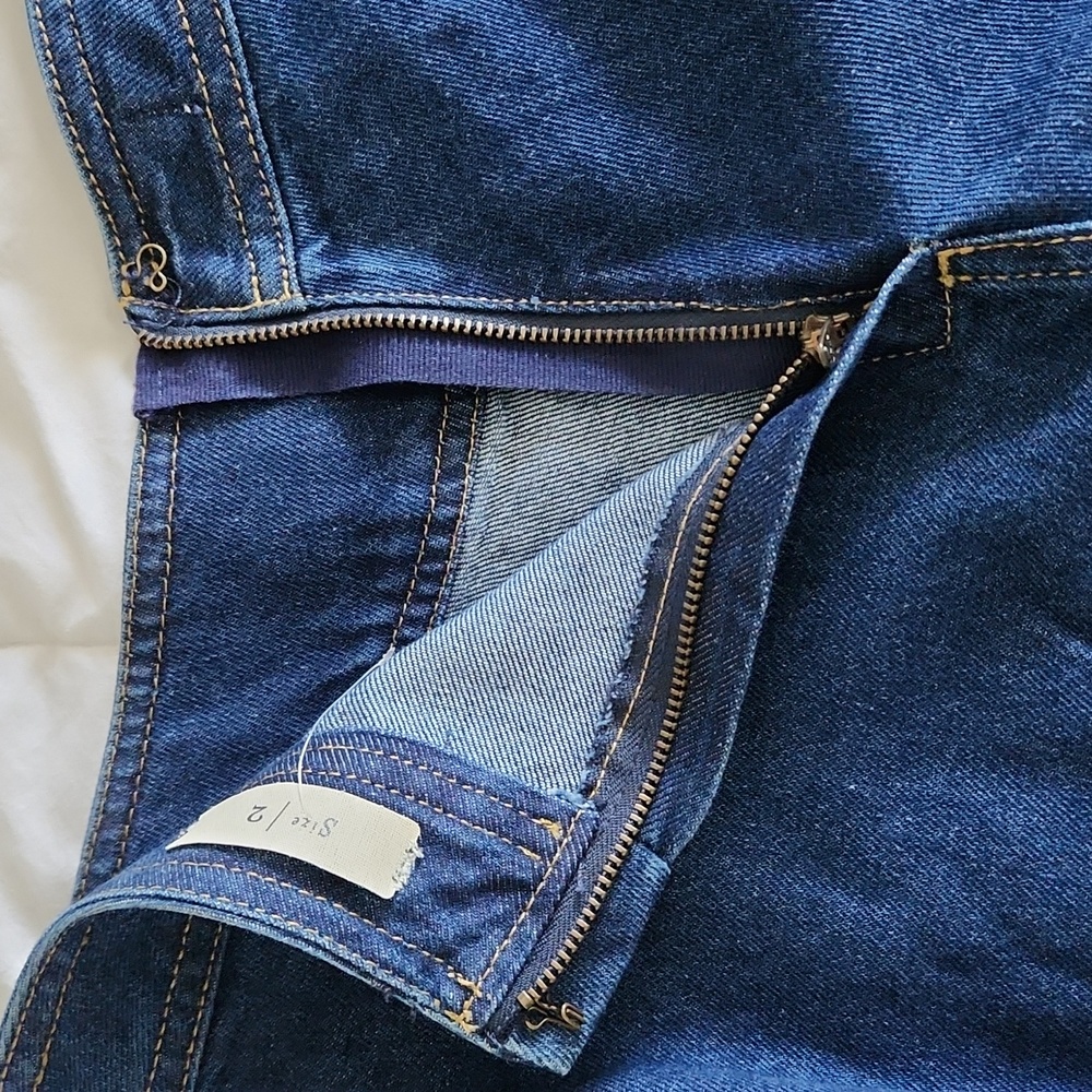 Anthropologie Pilcro Denim Circle Skirt size 2 - Picture 8 of 9